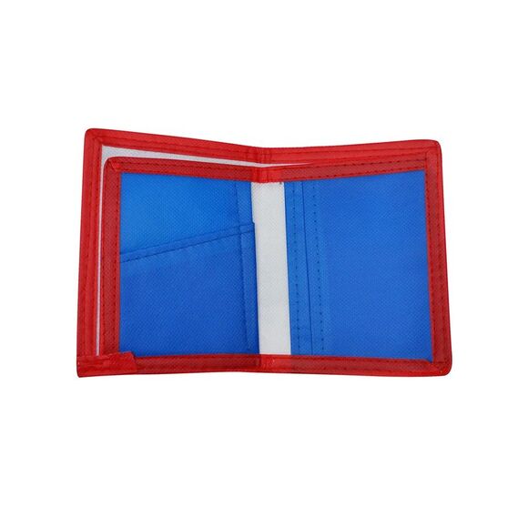 New Boys Mickey Mouse Clubhouse Bi-Fold Wallet Red Blue - Picture 3 of 5